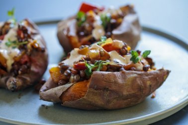 Rezeptideen für gefüllte Kartoffeln