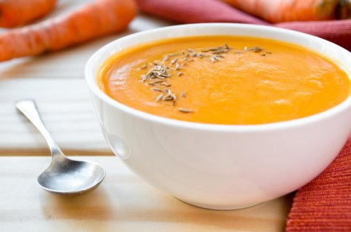 Karottencremesuppe