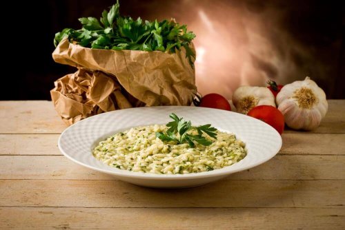 Leckere Reisgerichte wie Risotto