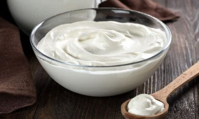 Sahnecreme für Erdbeerkuchen ohne Zucker