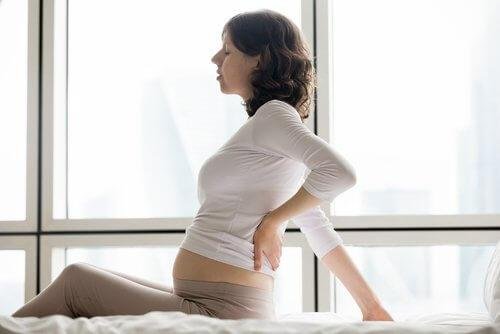 Art der Schwangerschaft - Rücken