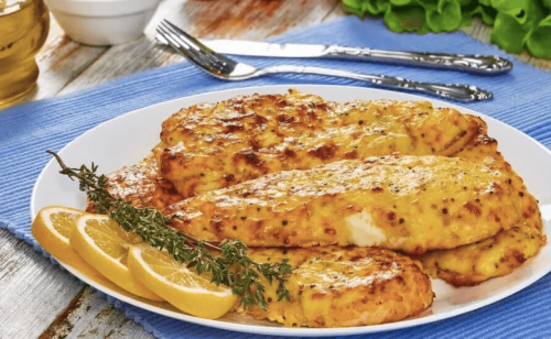 gegrilltes Hähnchen