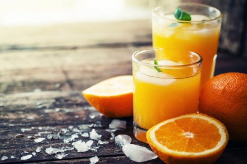 Frischer Orangensaft