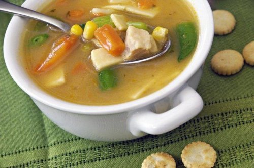 Hühnersuppe gegen unangenehme Halsschmerzen