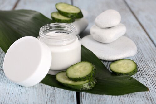 Creme aus Gurken bei Kontaktdermatitis