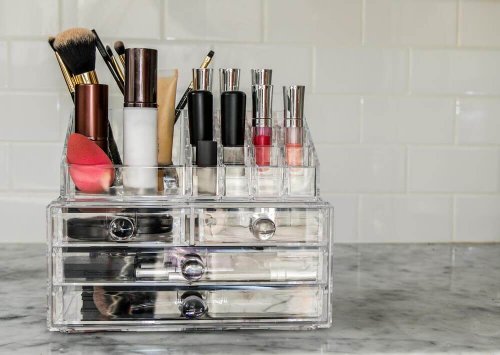 Selbstgemachte Kosmetik-Organizer