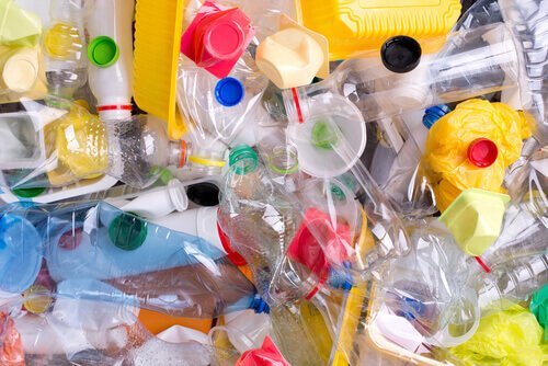 So viele Plastikflaschen für das Recycling
