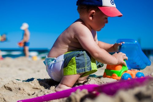 Stransurlaub mit Kind