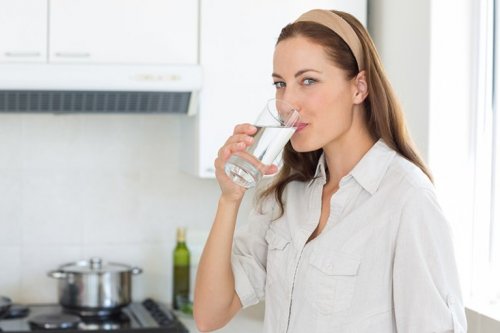 Viel Wasser trinken