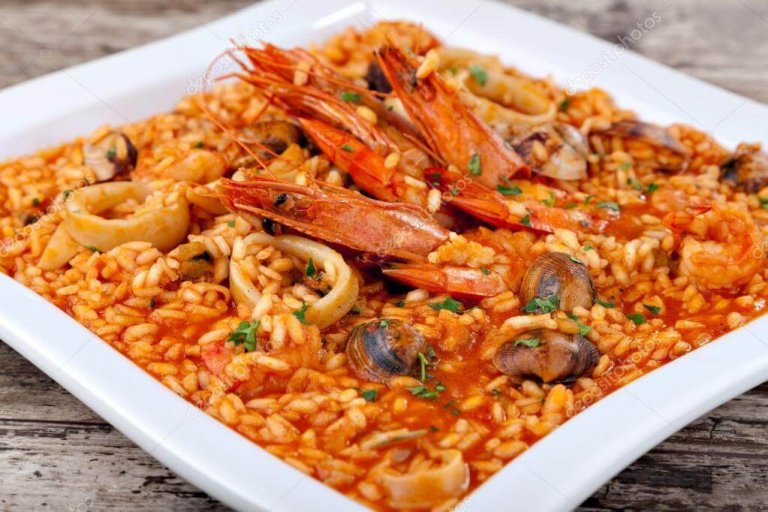 Reis mit Meeresfrüchten nicht nur Paella! Besser Gesund Leben