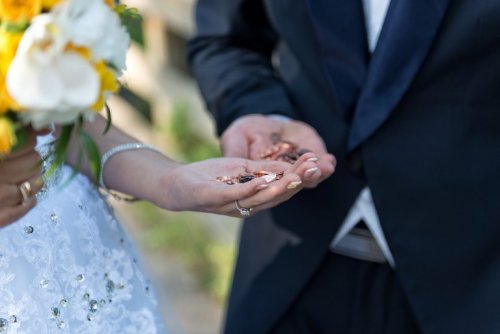 Brautgabe bei der Hochzeit