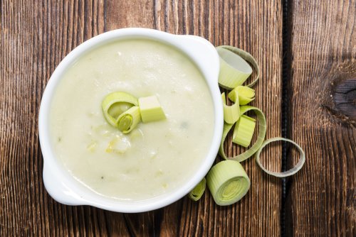 Lauchcremesuppe