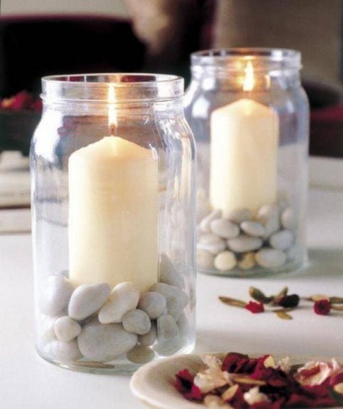 Aromatische Kerzen haben den Vorteil, dass sie einen angenehmen Duft abgeben