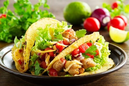 Veganertacos mit Sojafleisch