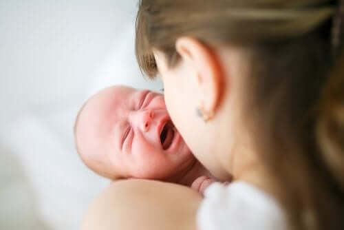 Schreiendes Baby