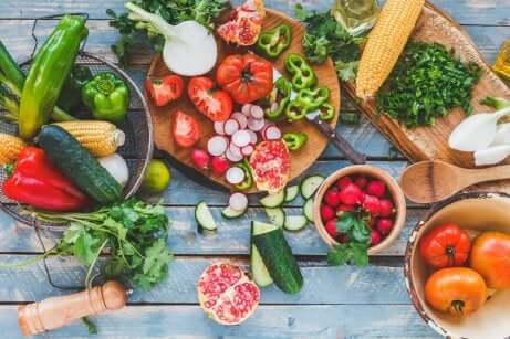 Mediterrane Diät: Frische, saisonale Nahrungsmittel