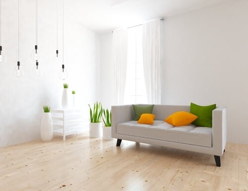 Minimalistisch einrichten: Wohnzimmer