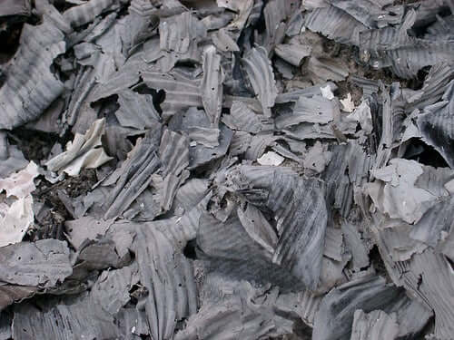 Holzasche
