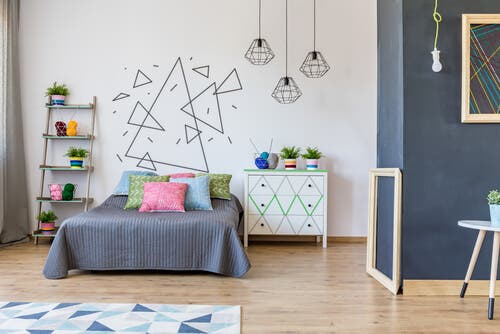 Kinderzimmerwände gestalten
