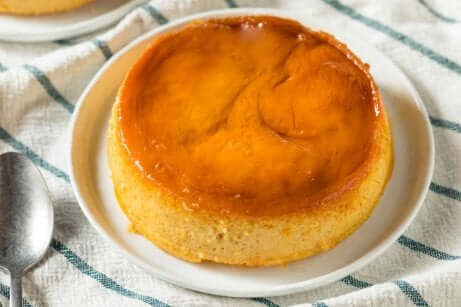 Rezept für einen kalorienarmen napolitanischen Flan