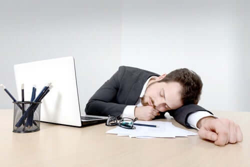 Einschlafprobleme durch Stress