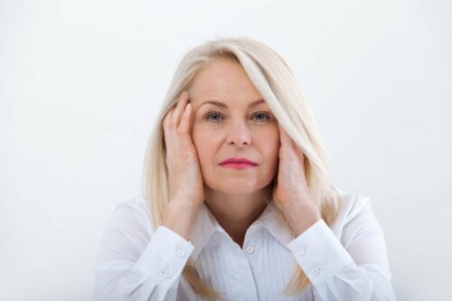 Frau in der Menopause
