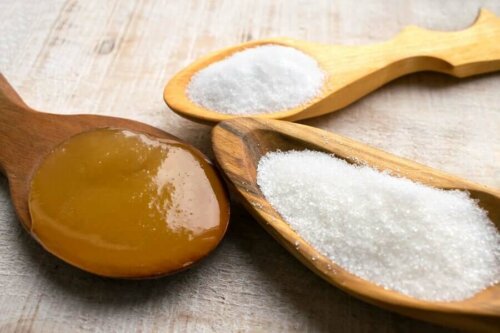 Fruktose und Glukose Zucker