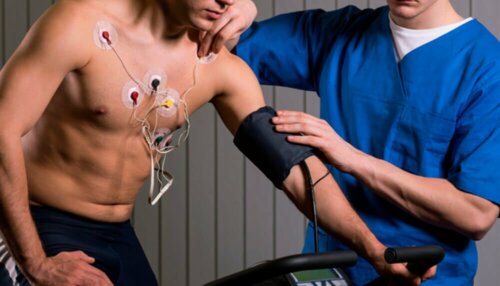 Übungen während einer Rehabilitation
