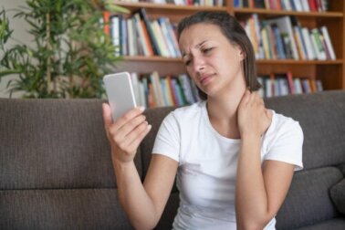 Handy-Nacken und was man dagegen tun kann