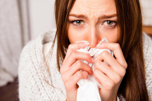 frau allergie symptome