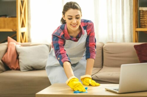 Haus reinigen und desinfizieren
