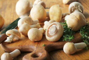 Drei kalorienarme Rezepte mit Champignons