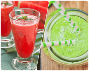 7 erfrischende Getränke mit Obst