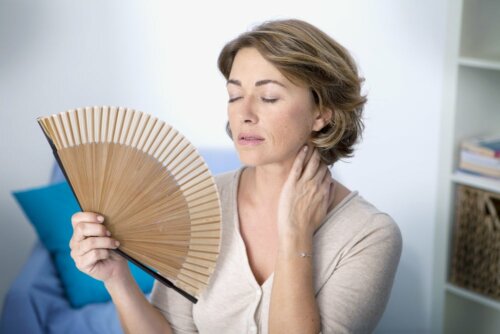 Frau in der Perimenopause