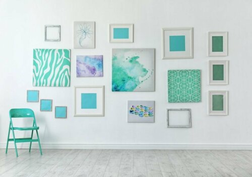 Wandgestaltung mit Bildern