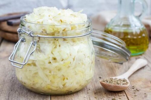 Hausgemachtes Sauerkraut