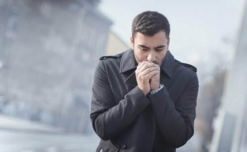 Mann mit Hypochondrie