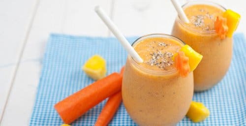 Blumenkohl-Smoothie mit Möhren