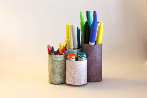 Stiftehalter aus Recycling-Material