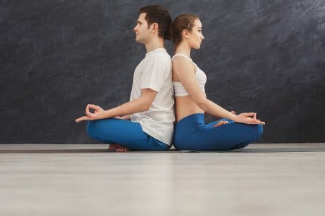 Paar-Yoga