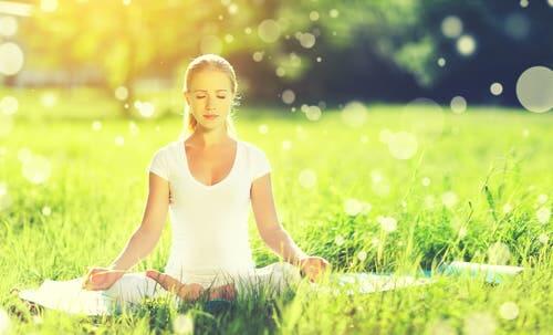 Meditation in der Natur