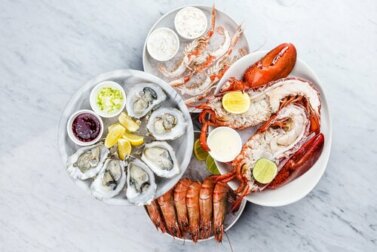 Cholesterin in Meeresfrüchten und anderen Lebensmitteln