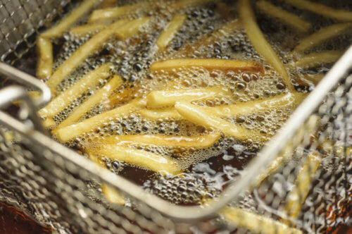Cholesterin in Meeresfrüchten und Frittiertem