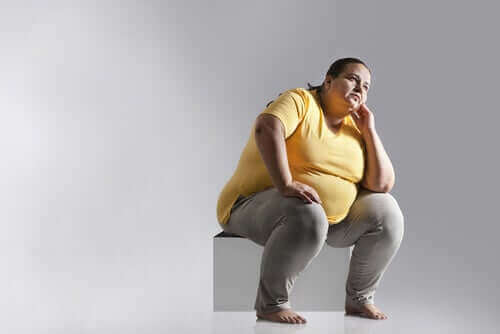 Haltungshygiene - übergewichtige Frau