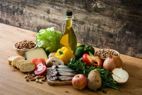 mediterrane Diät mit Olivenöl