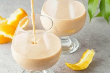 Kurkuma-Smoothies mit Zitrusfrüchten zur Stärkung deiner Abwehrkräfte