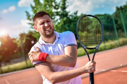 Schulter-Tendinitis - Tennisspieler