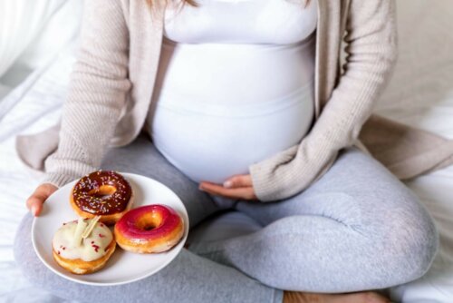 ungesunde Ernährung in der Schwangerschaft
