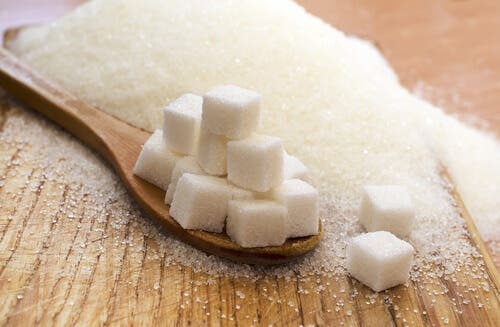 natürliche Süßungsmittel - Zuckerwürfel