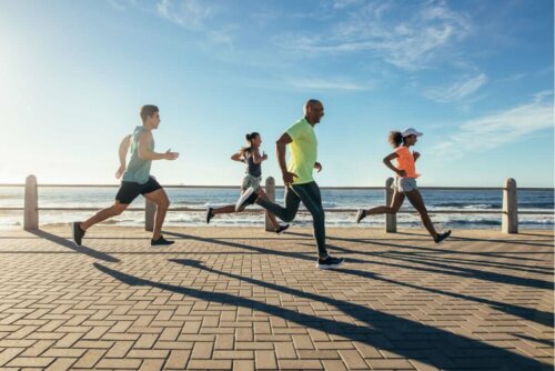 Joggen belastet die Gelenke weniger